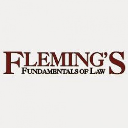 9497707030 Fleming's Fundamentals of Law